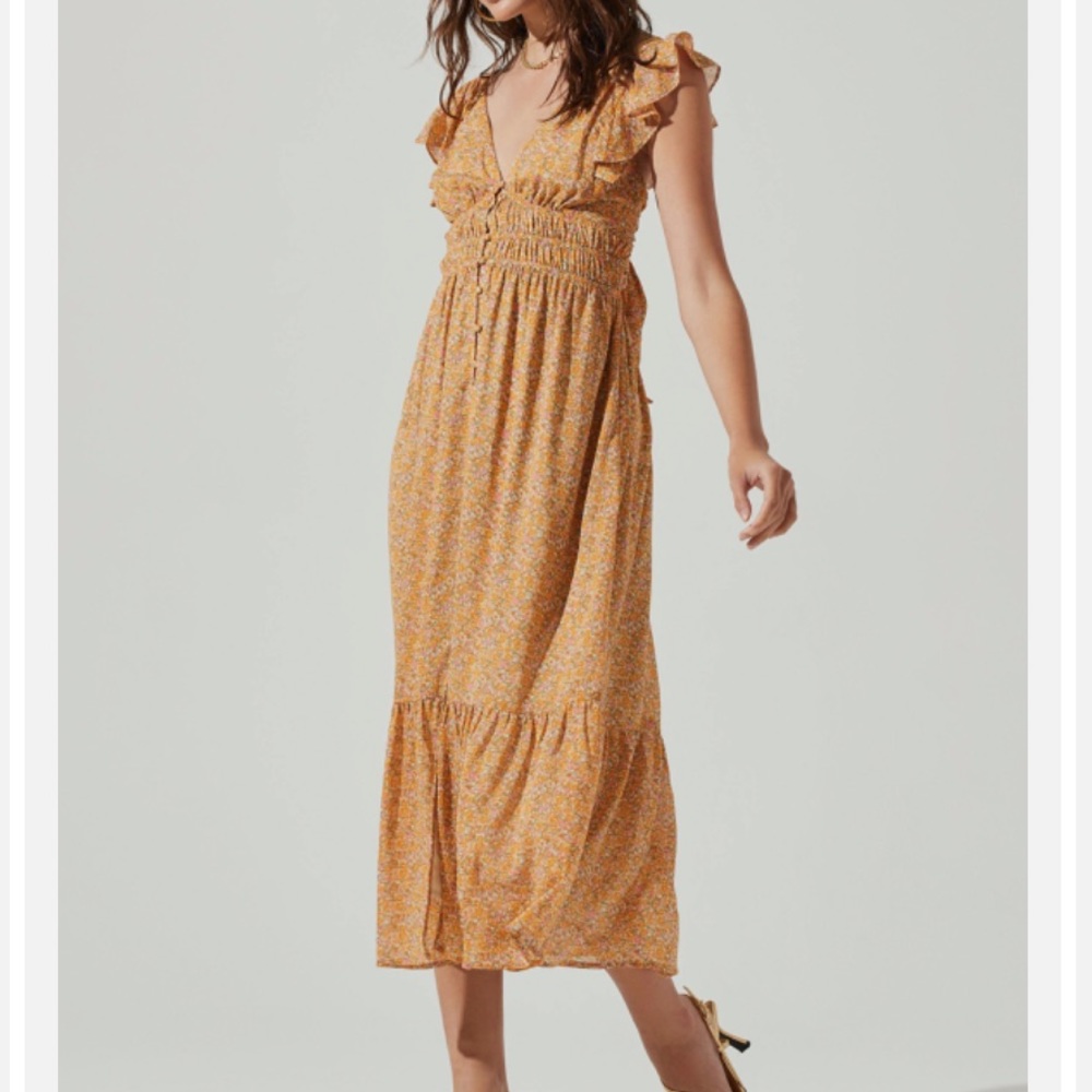 ASTR Midi Dress